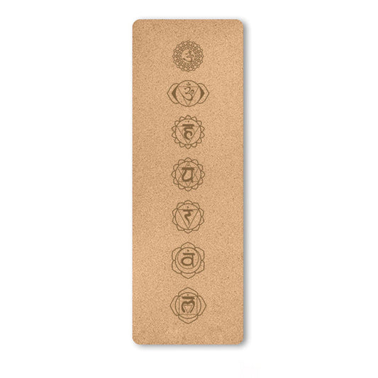 Natural Cork Yoga Mat - Chakra State