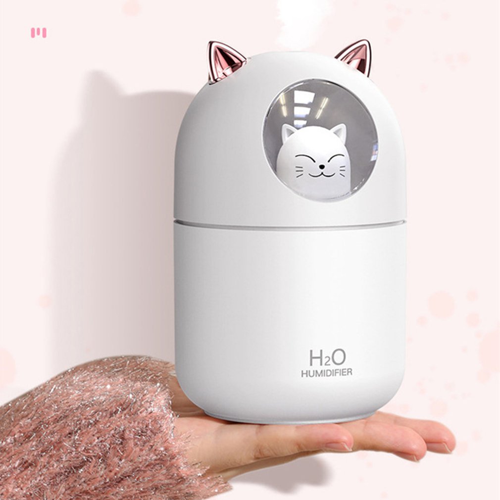 LED Kitten Bubble Humidifier - USB Powered