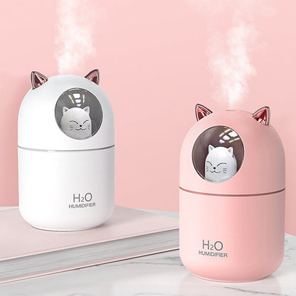 LED Kitten Bubble Humidifier - USB Powered