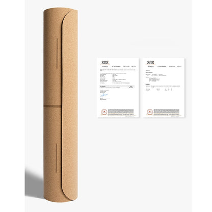Natural Cork Yoga Mat - Sarah