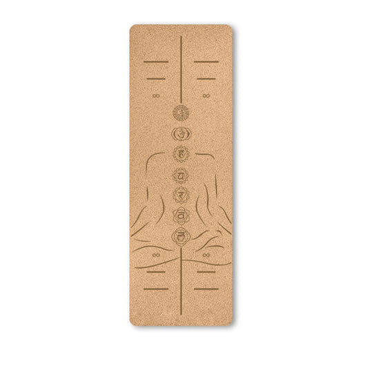 Natural Cork Yoga Mat - Kundalini