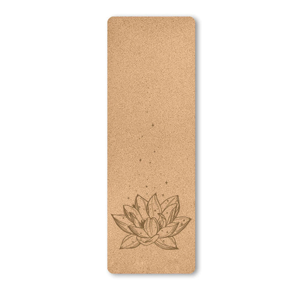 Natural Cork Yoga Mat - Lotus Leah