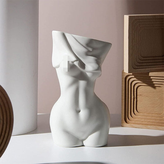 Feminine Elegance - Body Flower Vase