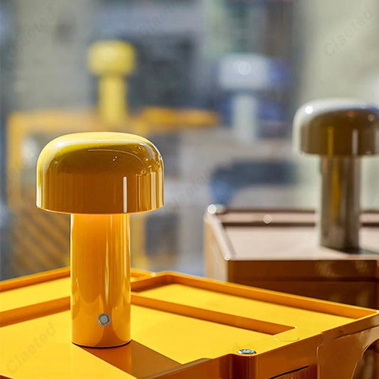 USB Mushroom Table Lamp - Touch-Sensitive Lighting