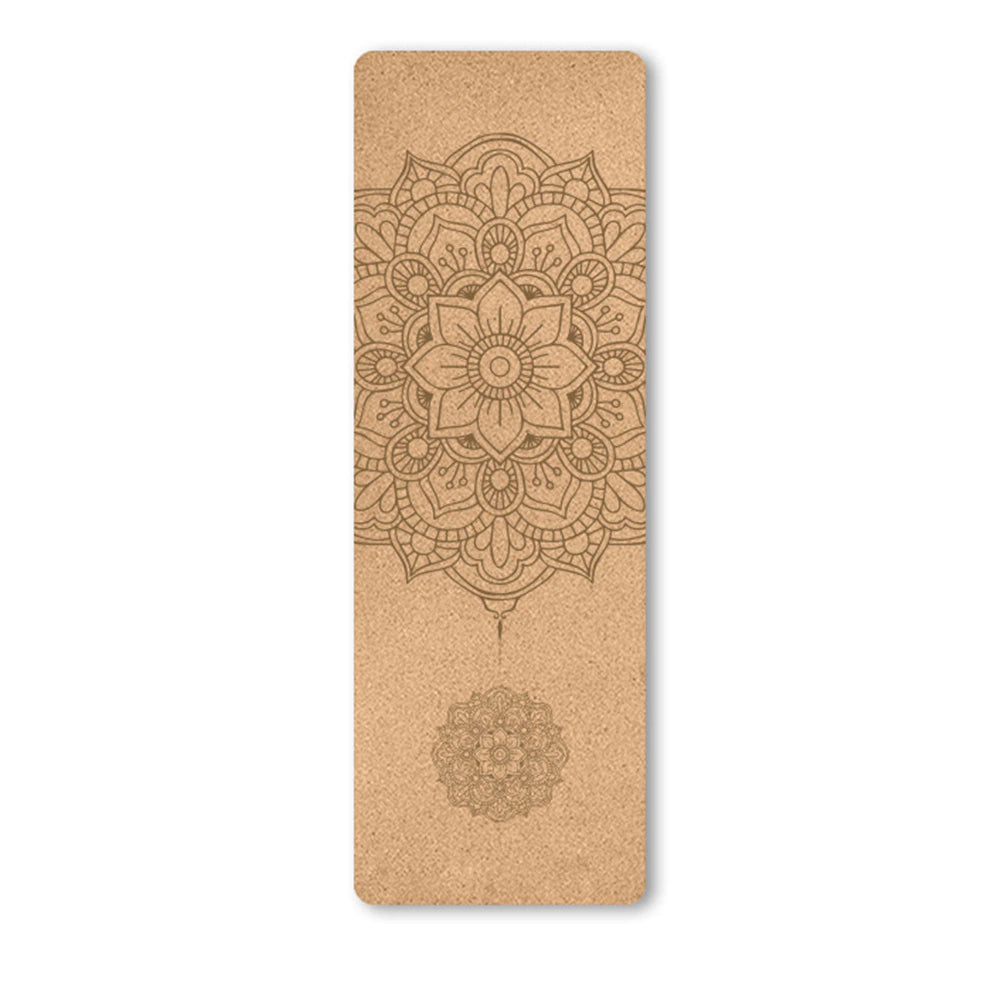 Natural Cork Yoga Mat - Sarah