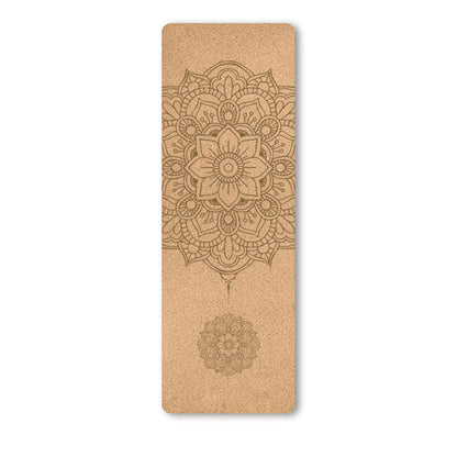 Natural Cork Yoga Mat - Sarah