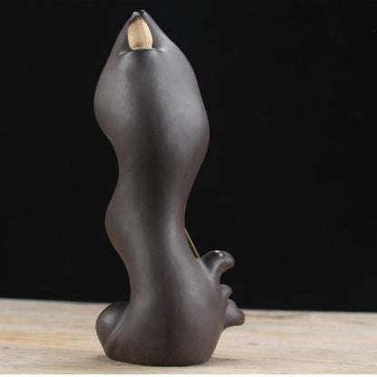 Guanyin Buddhist Backflow Incense Burner