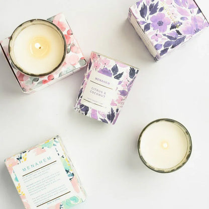 Aromatherapy Smokeless Soy Wax candles 2oz