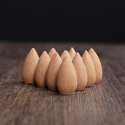 Sandalwood Backflow Incense Cones 50pc