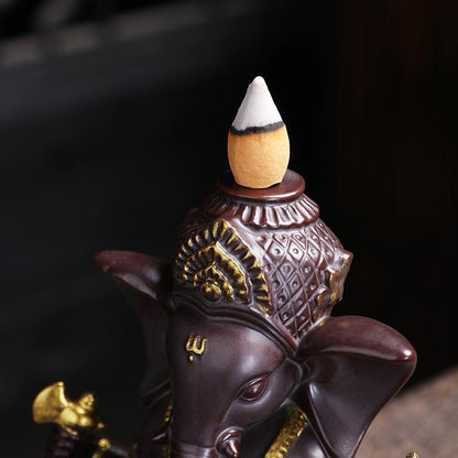 Ganesha Backflow Incense Burner | Elephant God